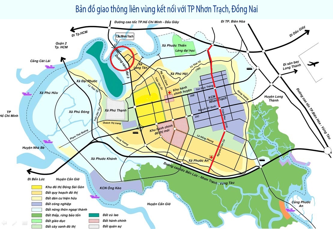 Hạ tầng giao thông tại Ecopark Đồng Nai