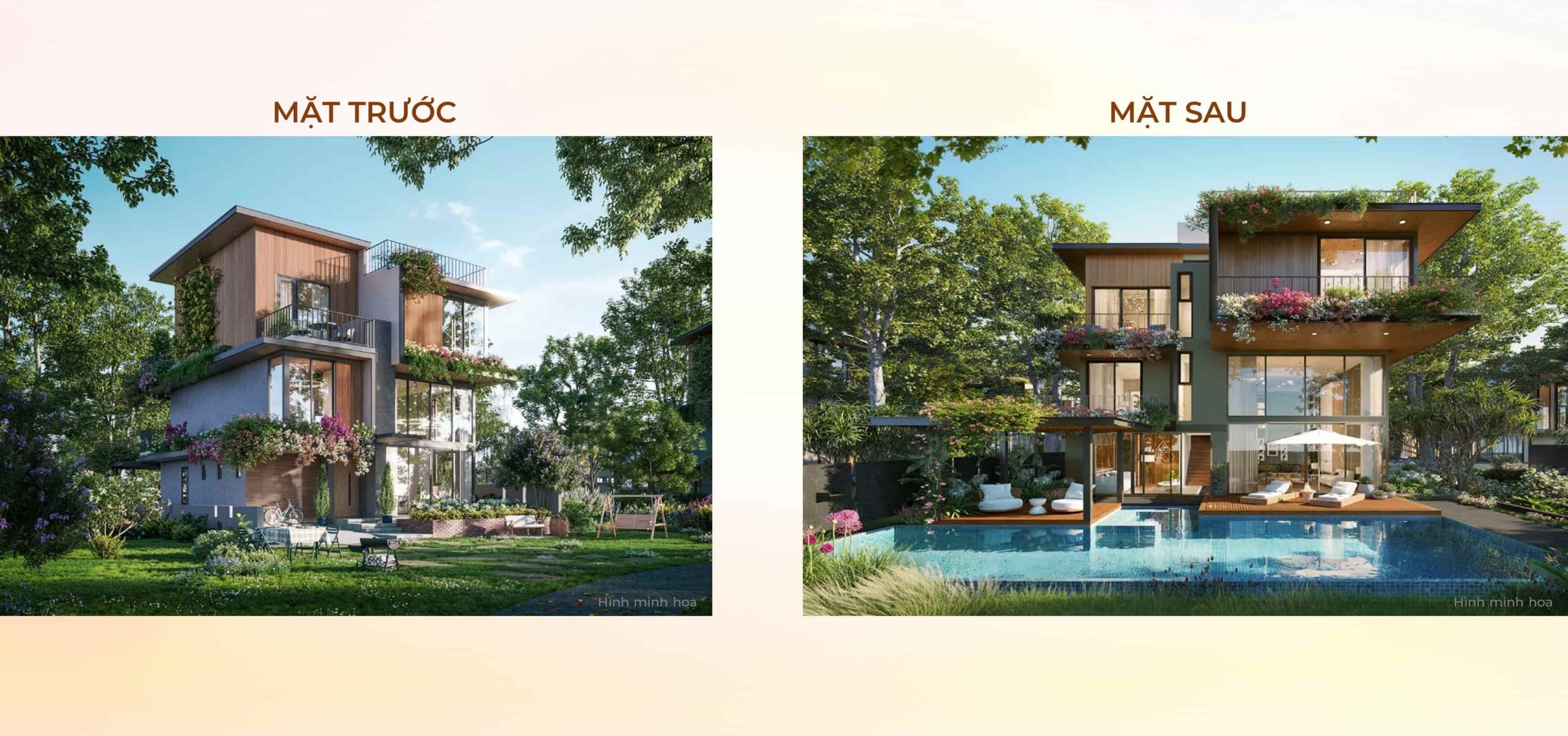 Mặt Bằng Biệt Đơn Song Lập Ecopark Đồng Nai