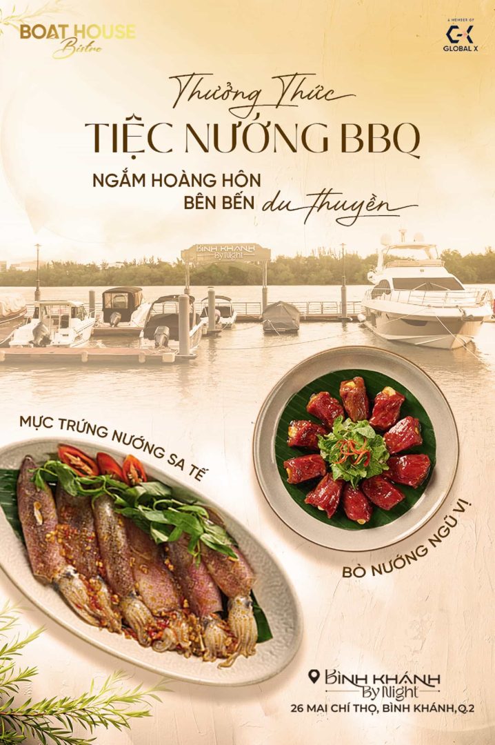 ẩm thực boat house bình khánh