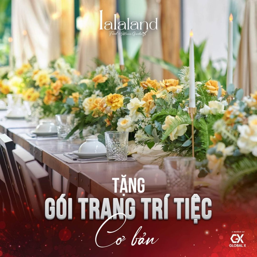 Đặ tiệc Lalaland Hồ Con Rùa