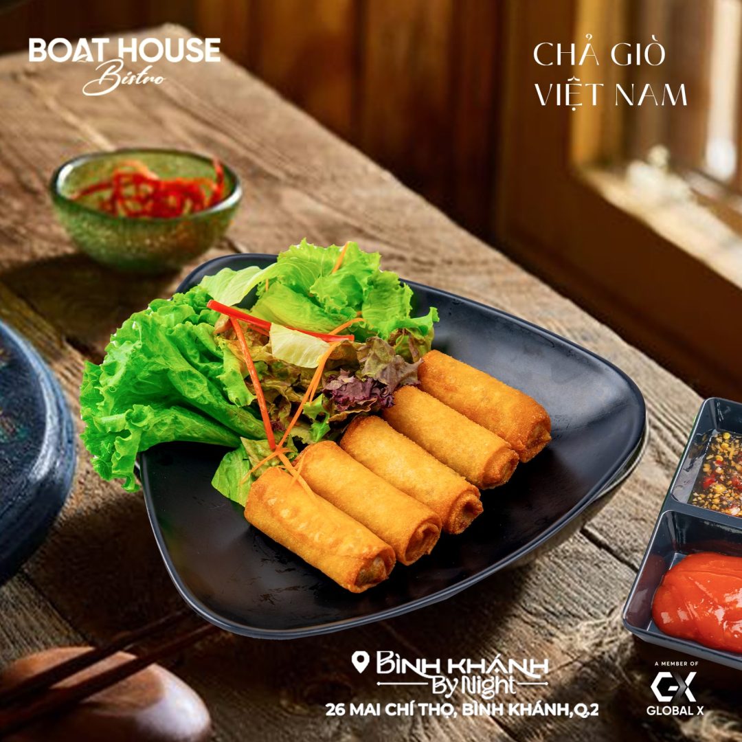 Menu Đồ Ăn Boat House Bistro Bình Khánh - Bình Khánh By Night