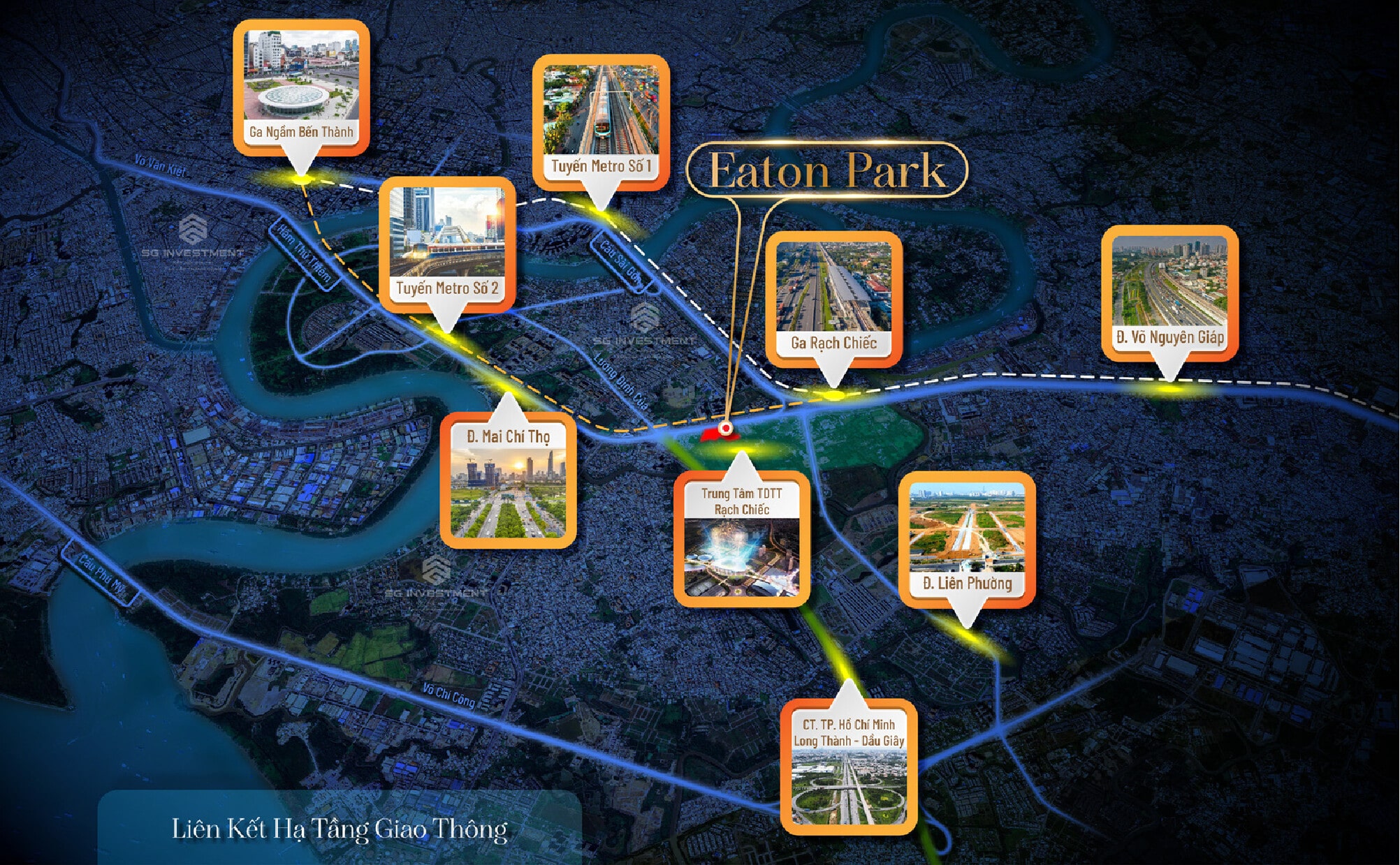 Vị trí dự án Eaton Park