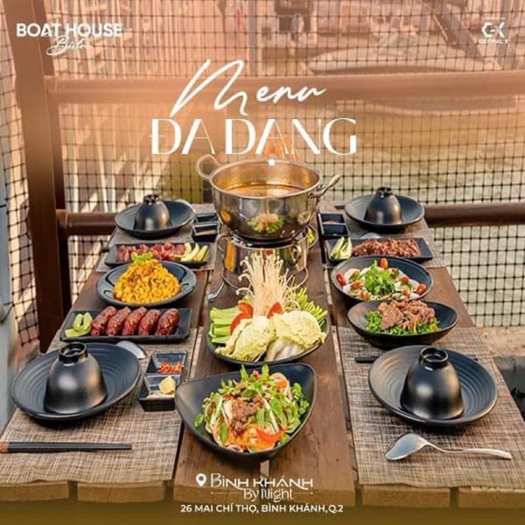 Ẩm Thực Boat House bistro Quận 2