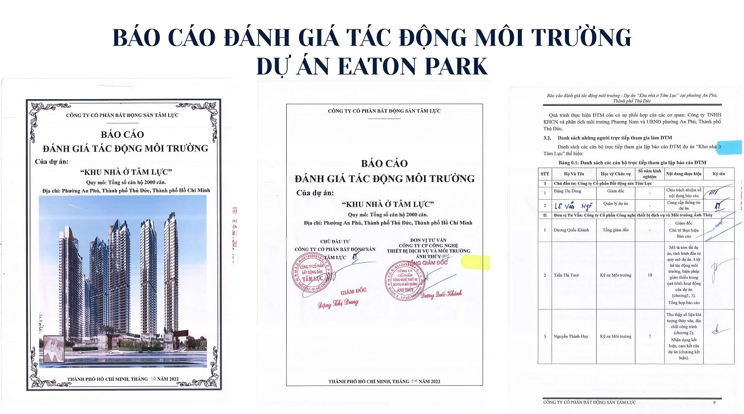 Đầu Tư Dự Án Eaton Park