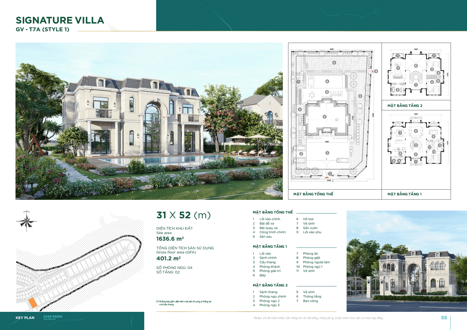 Mặt Bằng phân khu The Stella - Aqua City