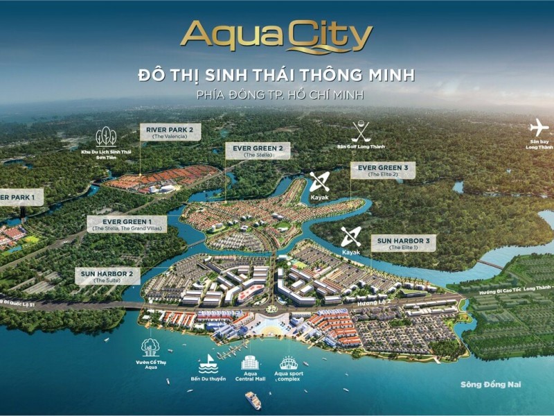 Bán Biệt Thự Aqua City Đẳng Cấp – Giá Tốt Nhất Thị Trường